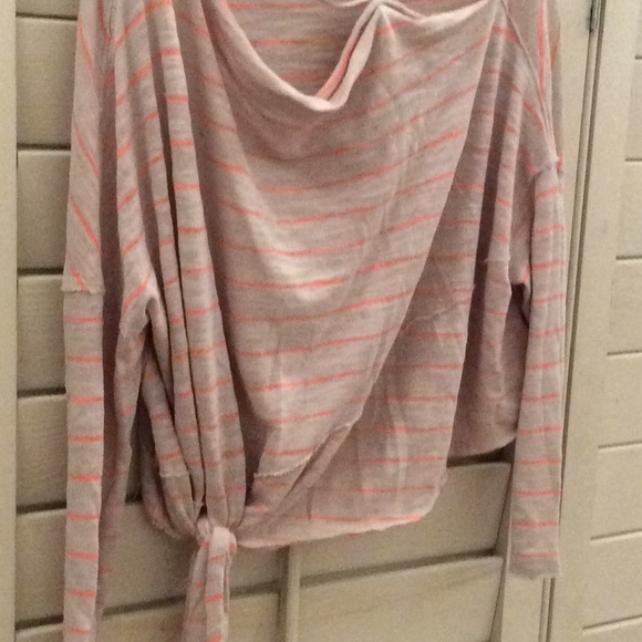 NWT Free People Love Lane Striped Tee Top - Picture 7 of 7